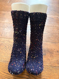 Navy tweed