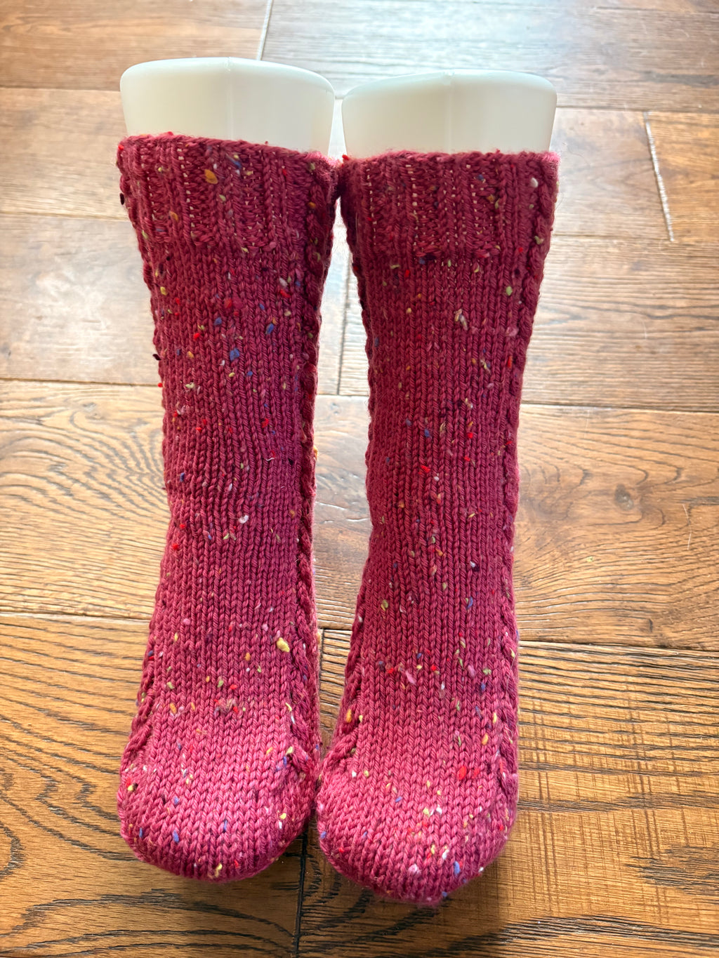Raspberry tweed
