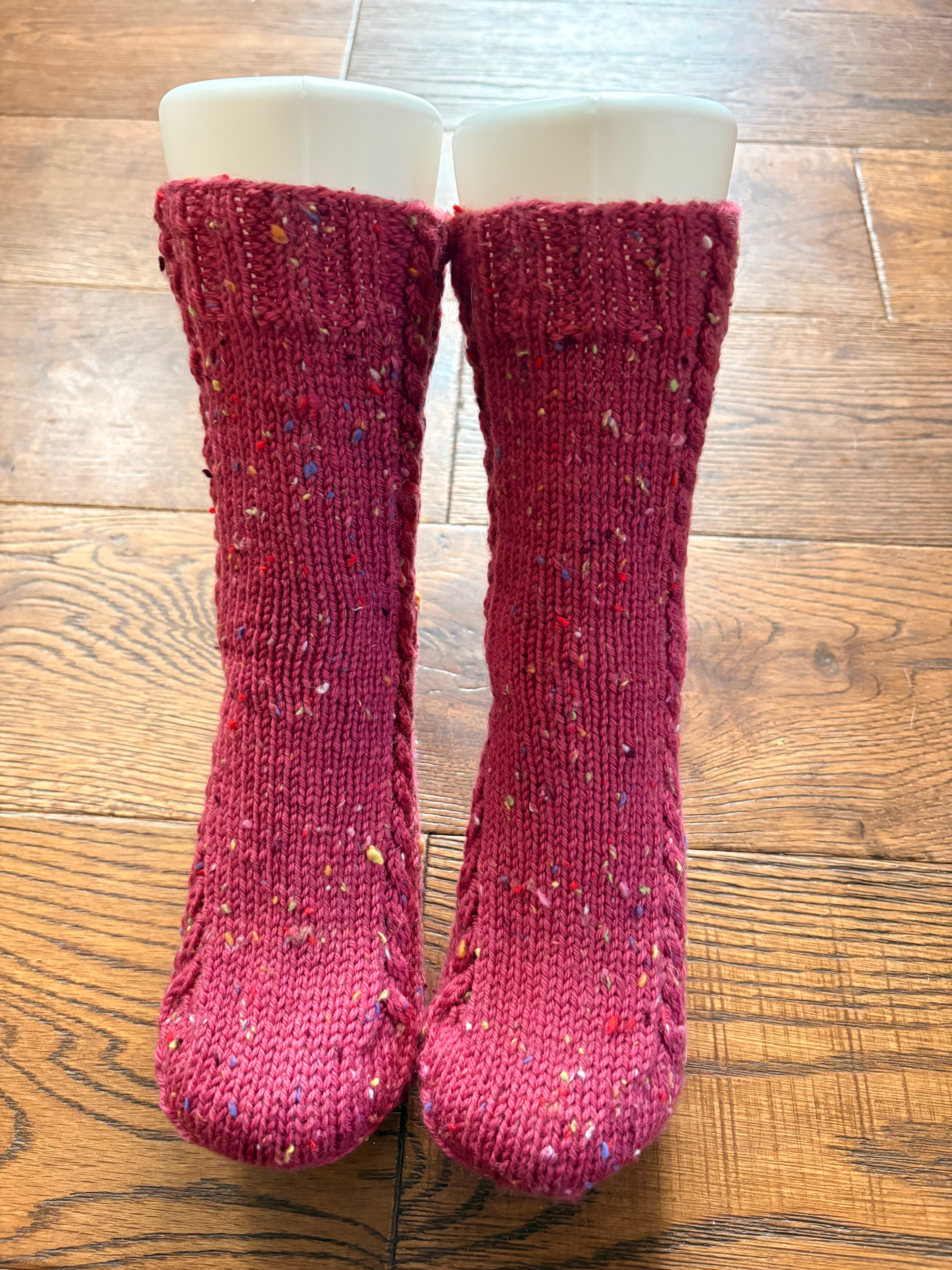 Raspberry tweed